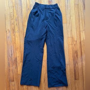 Alo High-Waist Pursuit Trouser NWT Black - Size XS